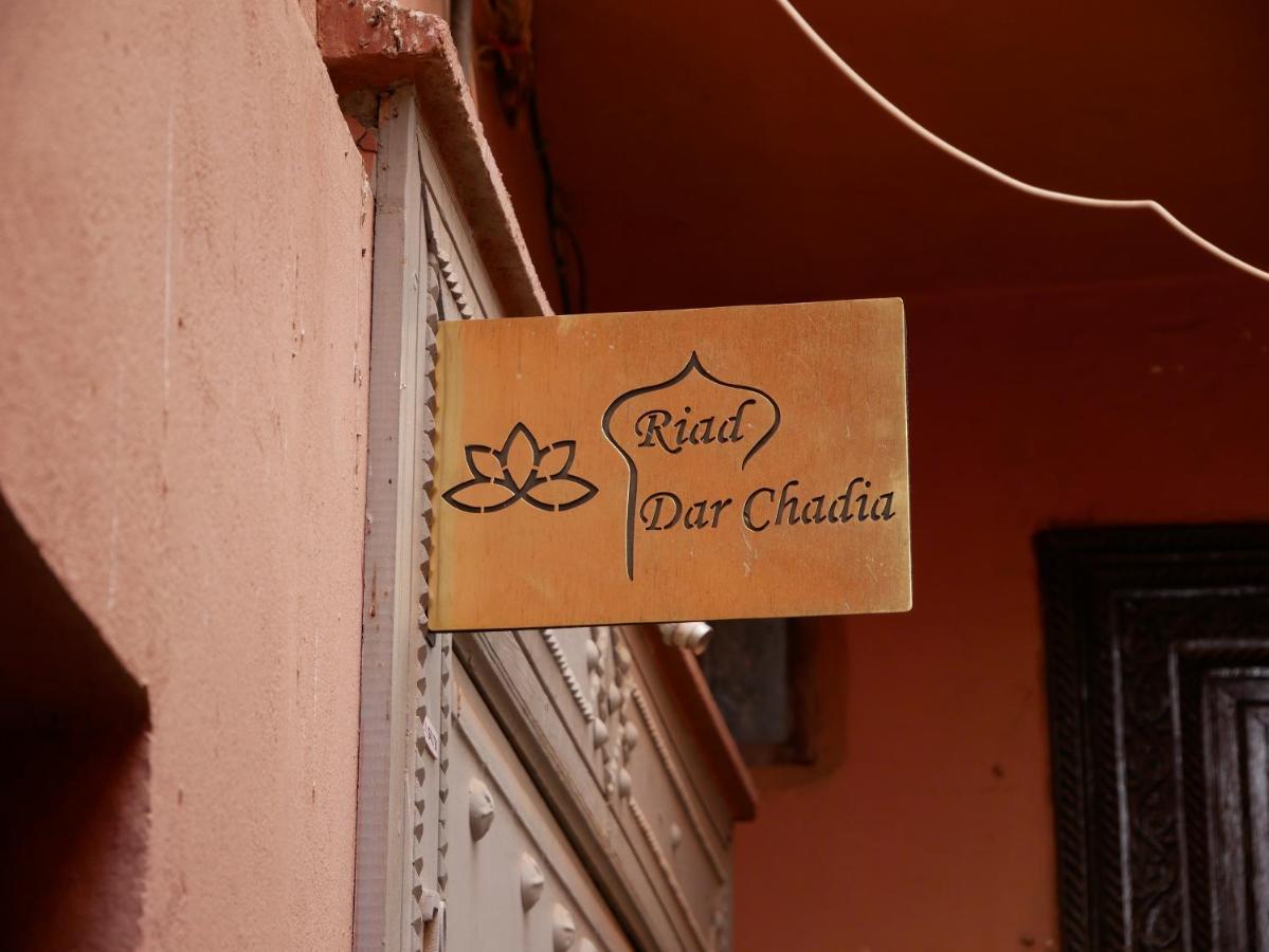 Riad Dar Chadia Marrakesh Eksteriør bilde